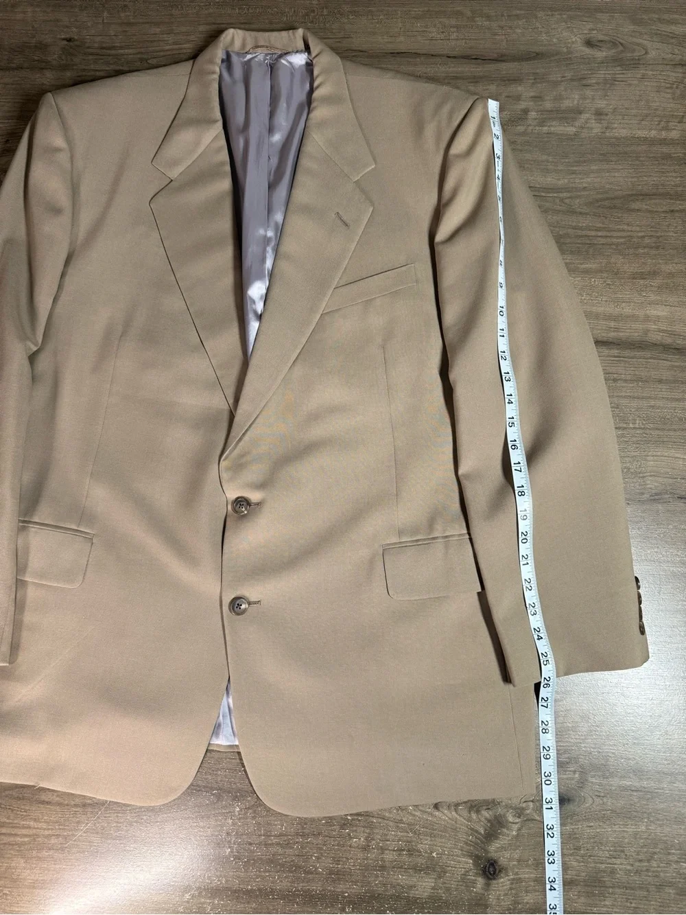 Vintage Tom James Men’s 90’s USA Union Made Hand Tailored Two Button Blazer 46R